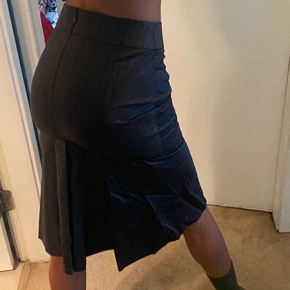 bebe Charcoal Maxi Skirt